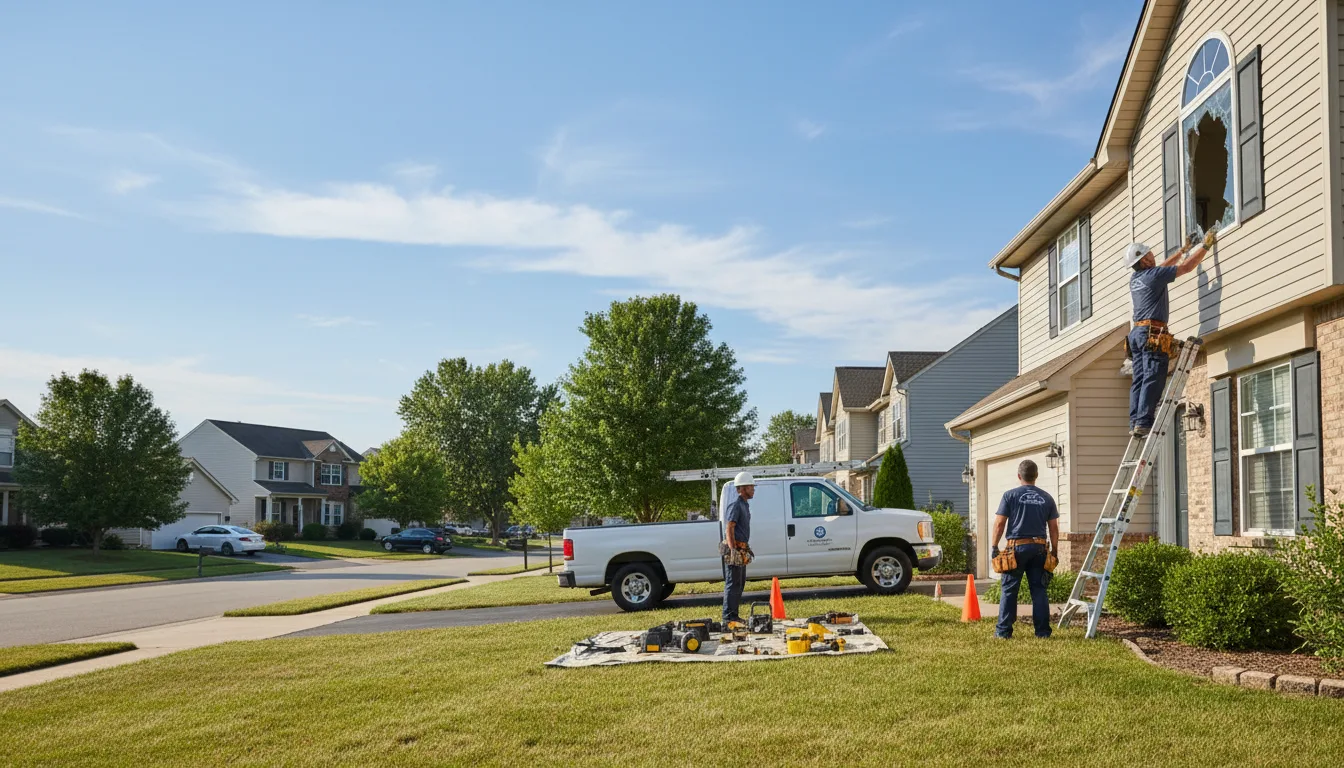 Expert window installer providing residential service in Cannel City, KY